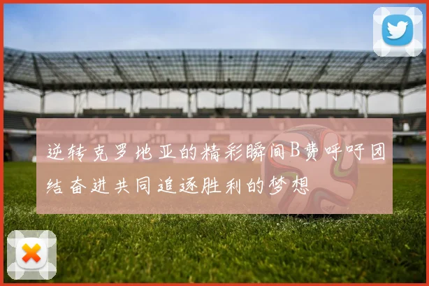逆转克罗地亚的精彩瞬间B费呼吁团结奋进共同追逐胜利的梦想